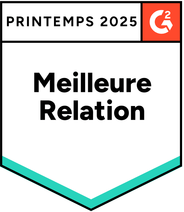 Badge G2 : Meilleure relation